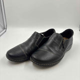 Clarks Women's Shoe Size 9 Black Solid Loafers