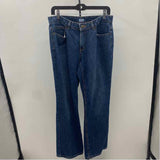 Bass Women's Size 8 Blue Solid Jeans