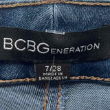 BCBG Women's Size 6 Blue Solid Jeans