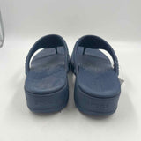 Crocs Women's Shoe Size 9 Navy Textured Sandals