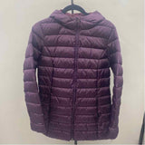 Eddie Bauer Women's Size M Purple Solid Coat