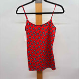 Loft Women's Size M Red Circles Tank