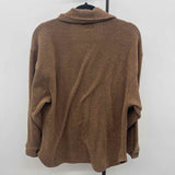 Timing Women's Size M Brown Ribbed Jacket