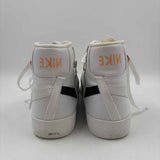 Nike Women's Shoe Size 9 White Solid Sneakers