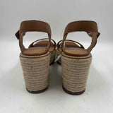 Crown Vintage Women's Shoe Size 8 Caramel Solid Sandals
