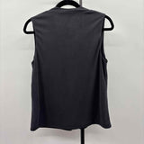 Banana Republic Women's Size XS Black Solid Sleeveless Shirt