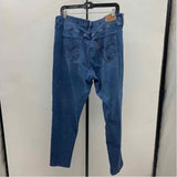 Levi Strauss Women's Size 20W Blue Solid Jeans