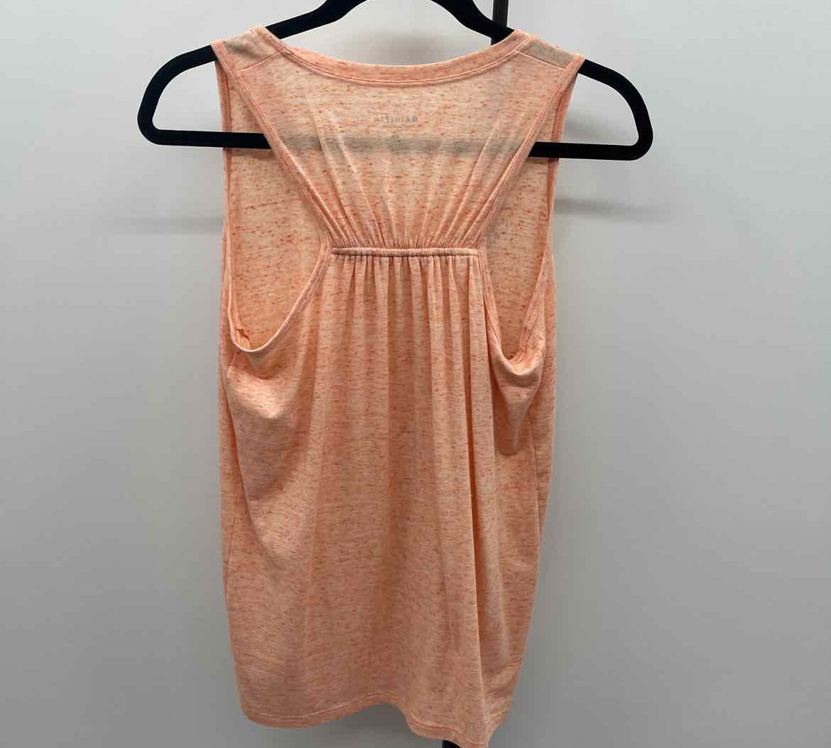 Athleta Women's Size XS Peach Heathered Sleeveless Shirt