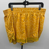 Athleta Women's Size 18 Yellow Abstract Shorts