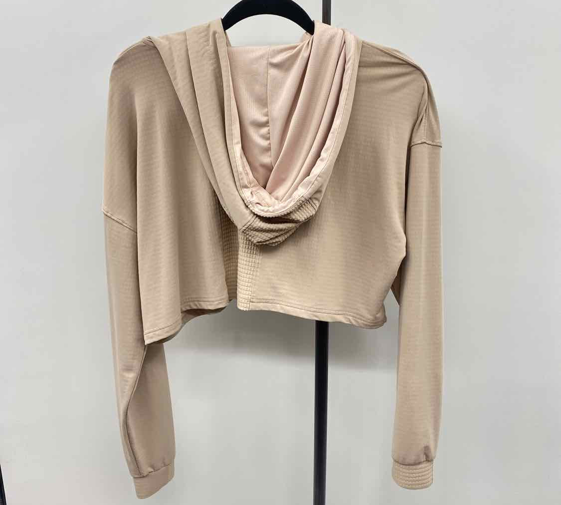 Mono b Women's Size 10 Beige Solid Jacket