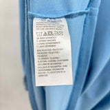 Dennis Basso Women's Size L Blue Lace Long Sleeve Shirt