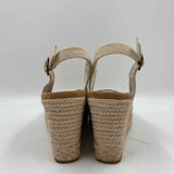 Toms Women's Shoe Size 8 Ivory Shimmer Wedges