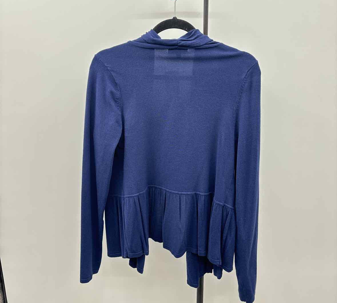Premise Studio Women's Size XL Navy Solid Cardigan