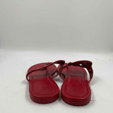 Tory Burch Women's Shoe Size 6.5 Red Logo Sandals