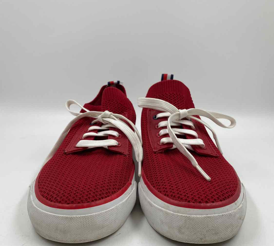 Tommy Hilfiger Women's Shoe Size 9.5 Red Textured Sneakers
