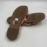 Kensie Women's Shoe Size 6.5 Pink Floral Sandals