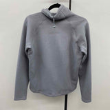 Lululemon Junior's Size S Gray Textured Long Sleeve Shirt