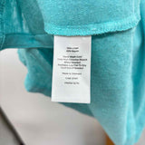 Talbots Women's Size SP Aqua Solid Sleeveless Shirt