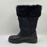 Coach Women's Shoe Size 6.5 Black Signature Boots