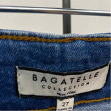 Bagatelle Women's Size 4 Blue Solid Jeans