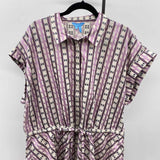 Draper James Women's Size 20 Lavender Stripe Dress
