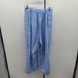 JJill Women's Size 20 Light Blue Textured Capris