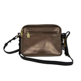 FOSSIL Rose Gold PIPER TOASTER Metallic Leather Crossbody Purse