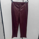 Joie Women's Size 8 maroon Solid Pants