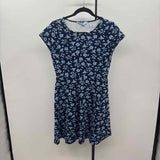Draper James Women's Size 6 Navy Floral Dress
