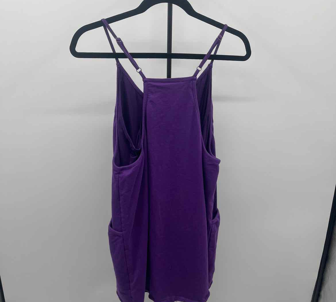 Listicle Women's Size 14 Purple Solid Dress