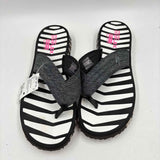 Skechers Women's Shoe Size 10 Charcoal Heathered Flip Flops