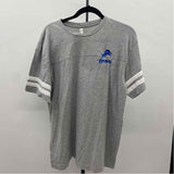 Live and Tell Women's Size L Gray Detroit Lions T-Shirt