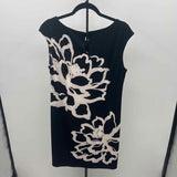 Studio Women's Size 12 Black Floral Dress
