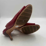Cole Haan Women's Shoe Size 8.5 Red Solid Slingbacks