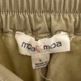 Moa Moa Women's Size 14 camel Solid Pants