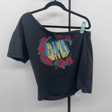 Pilcro Junior's Size M Charcoal Rock and Roll T-Shirt