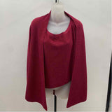 Eileen Fisher Women's Size M maroon Textured Cardigan