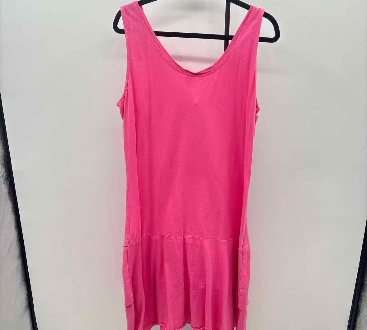 ICANTOO Women's Size XL Pink Layers Dress