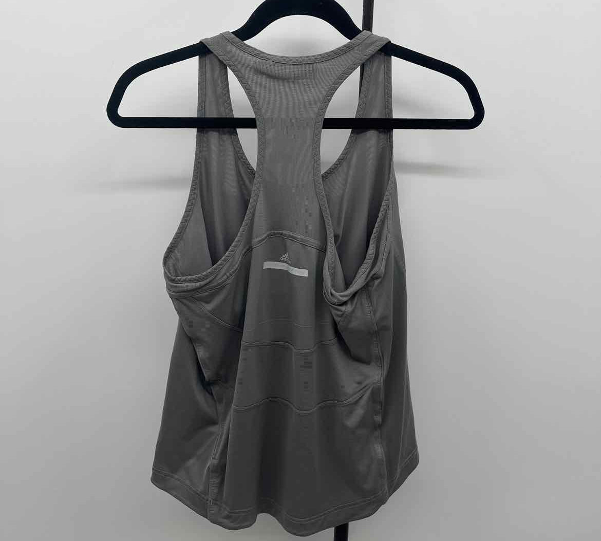 Adidas Women's Size L Taupe Textured Tank