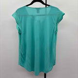 Ann Taylor Women's Size M Aqua Solid Tank
