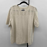 Croft & Barrow Women's Size XXL Beige Textured Sweater
