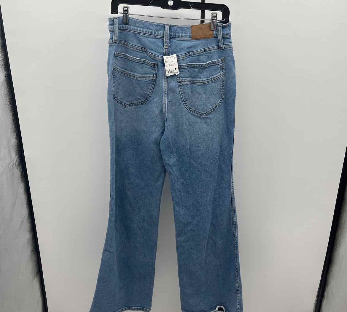 Madewell Junior's Size 8 Blue Solid Jeans