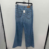 Madewell Junior's Size 8 Blue Solid Jeans