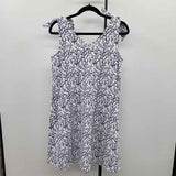 Duffield Lane Women's Size 6 Navy Coral Dress
