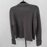 Ann Taylor Women's Size M Charcoal Solid Sweater