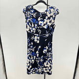 Ralph Lauren Women's Size 10 Navy Floral Dress