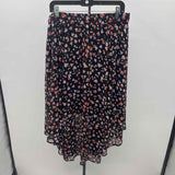 Karl Lagerfeld Women's Size 14 Black Floral Skirt