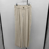 Tullea Women's Size 16 Beige Stripe Pants