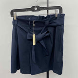 Max Studio Women's Size 16 Navy Solid Shorts