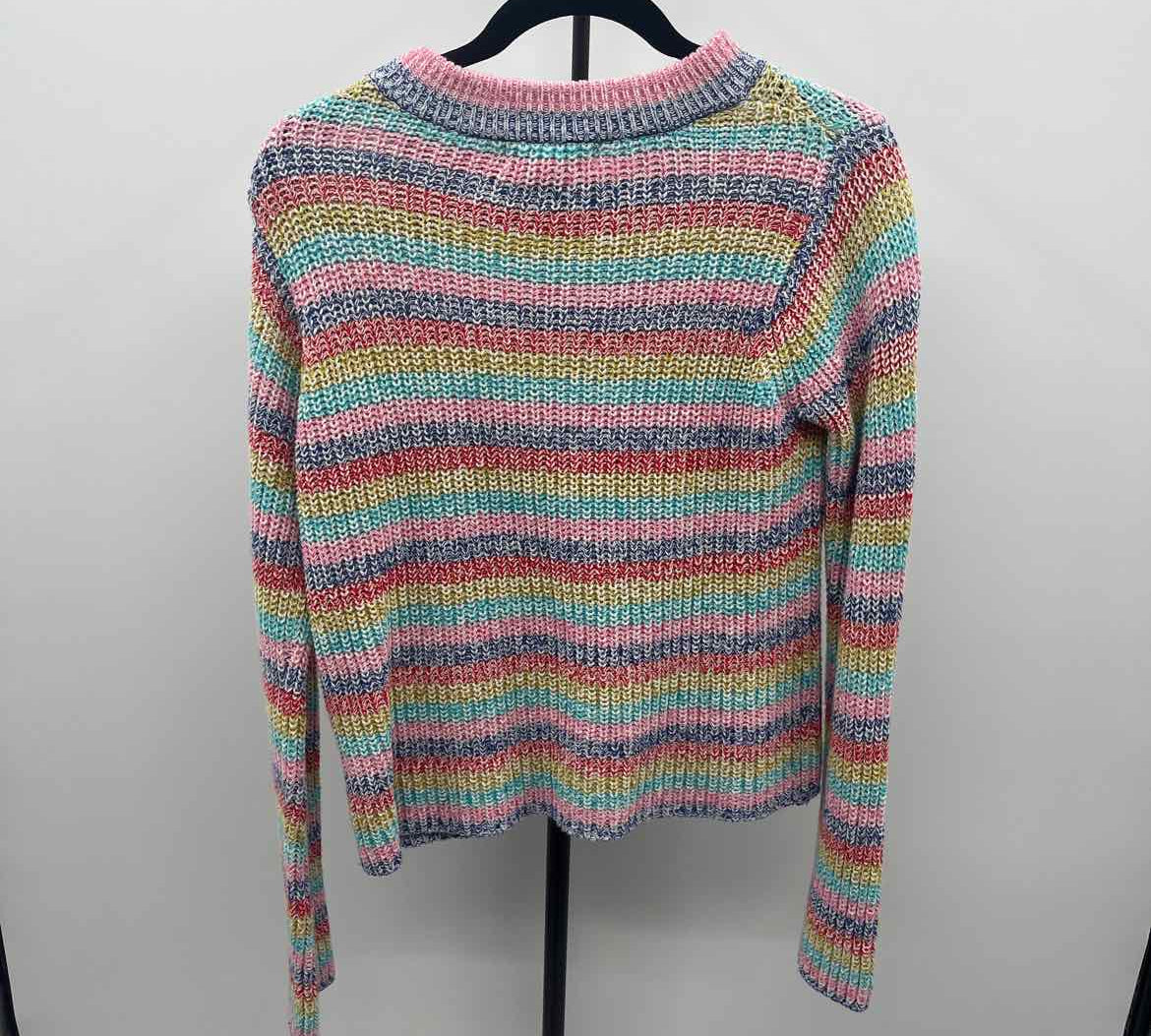 Philosophy Women's Size S Multi-Color Stripe Sweater